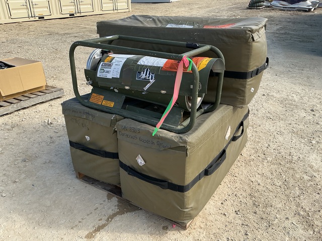 (4) HDT MTH35SP Space Heaters