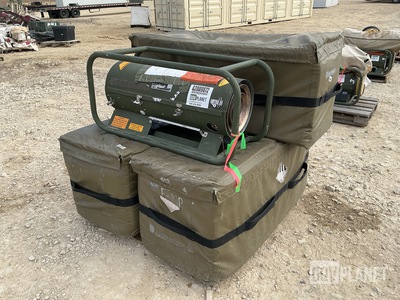 (4) HDT MTH35SP Space Heaters