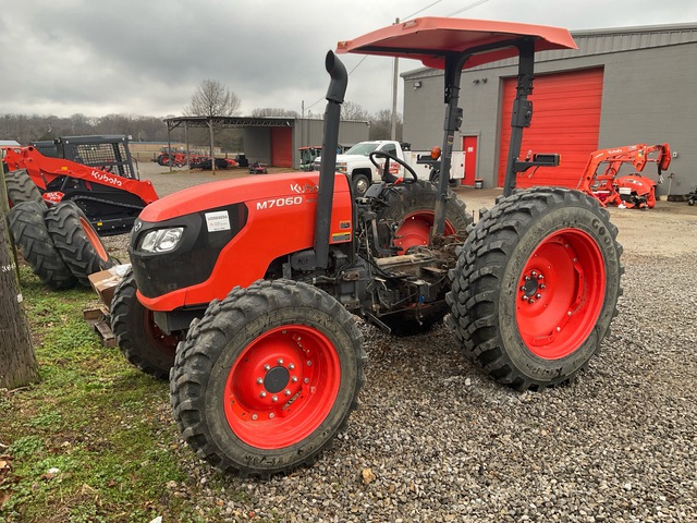 2022 Kubota M7060HD 4WD Utility Tractor (Inoperable)