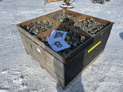 Quantity of (1488) Clamp bolt wood Pièces diverses