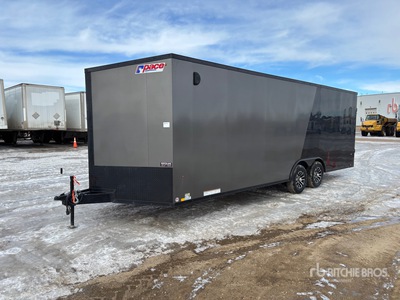 2025 Pace American 24 ft T/A مقطورة ذو كبينة مغلقة