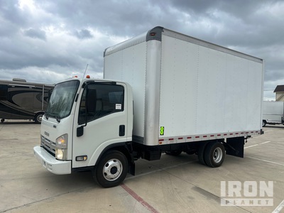 2010 Isuzu NPR HD 4x2 Van Truck