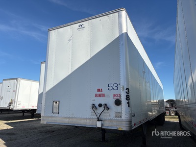 2016 Hyundai V12530152-AJS 53 ft x 102 in T/A Gesloten aanhangwagen