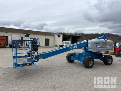 2016 Genie S-40 4WD Diesel Telescopic Boom Lift