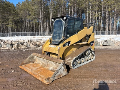 2008 Cat 257B2 を見 Compact Track Loader