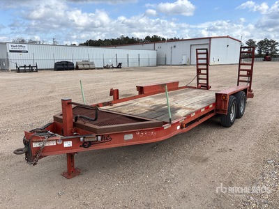 2015 Belshe 19 ft T/A Equipment Trailer