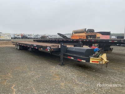 2015 Lucon 45 ft T/A Skel Trailer