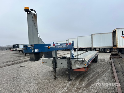 2015 Landoll 24 ft S/A Container 移動式アクスルトレーラー