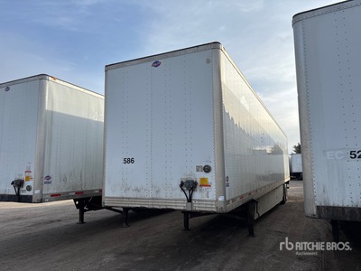 2016 Utility VS2DX 53 ft x 102 in T/A Van Trailer