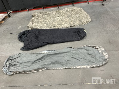 (30) Bivy Covers, (29) Sleeping Bags & Assorted Items