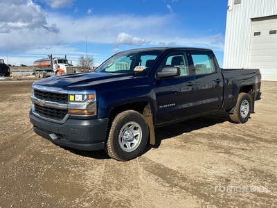 2018 Chevrolet Silverado 1500 4x4 Crew Cab Pickup