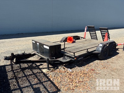 12 ft T/A Equipment Trailer