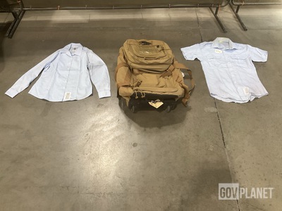 (38) Duffel Bags, (27) Women’s Shirts, (23) Men’s Shirts & Assorted Items