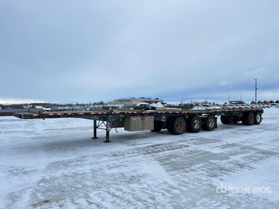 2012 Lode King 32 ft Super B-Train Lead Flatbed Trailer