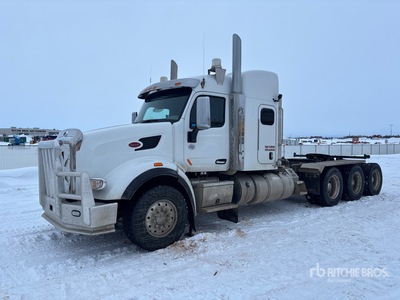 2019 Peterbilt 377 8x6 Tri/A Sleeper Truck Tractor