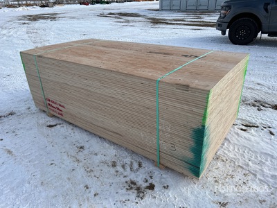 Quantity of (50) 5/8 in x 4 ft x 8 ft CSP/DFP No Stamp Multiplex (Unused)