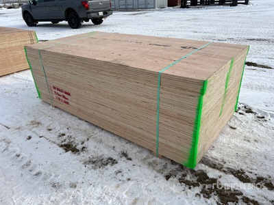 Quantity of (50) 5/8 in x 4 ft x 8 ft CSP/DFP No Stamp Multiplex (Unused)