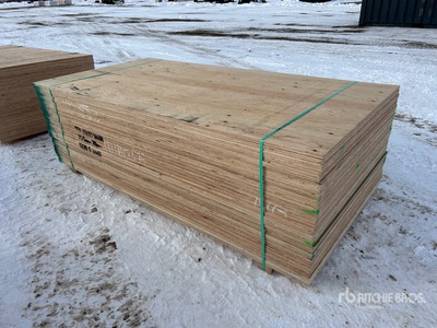 Quantity of (30) 1 in x 4 ft x 8 ft CSP/DFP No Stamp Multiplex (Unused)