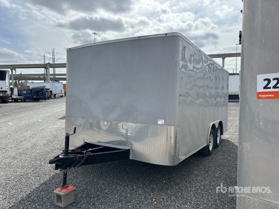 2023 Carry-On 16 ft T/A Enclosed Trailer