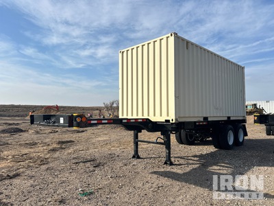 2024 Atro 40 ft T/A Extendable Retractable Container Trailer (Unused)
