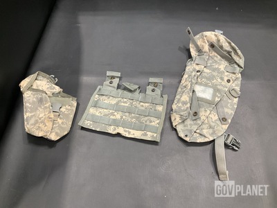 (310) M4 Three Mag Pouches, (32) Sustainment Pouches & Assorted Items