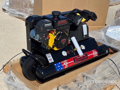 PowerTrain 10-Gal Wheelbarrow/Contractor Compresor de aire