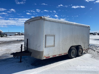 2011 Cargo Mate 16 ft T/A Pressure Washer Enclosed Trailer