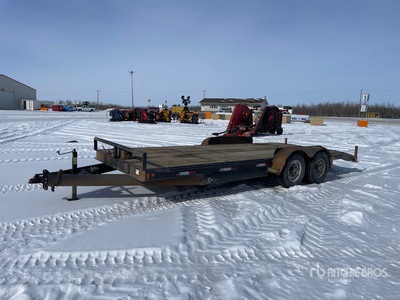2009 Double A 20 ft T/A Equipment Trailer