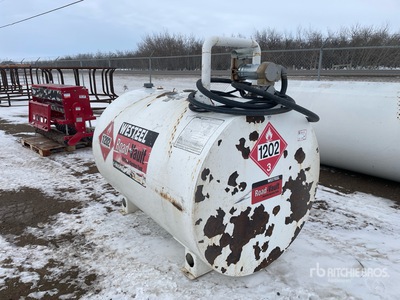 2014 Westeel ROAD VAULT 500 gal Skid Mounted Steel Fuel Tank