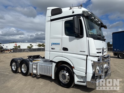 2019 Mercedes-Benz 96X 6x4 تراكتور شاحنة كابينة النوم (ثنائية المحور)