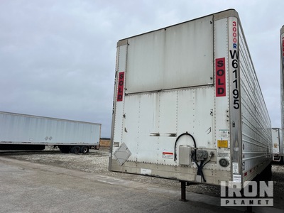 2016 Utility VS2RA 53 ft x 102 in T/A Van Trailer