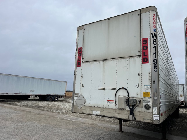 2016 Utility VS2RA 53 ft x 102 in T/A Van Trailer