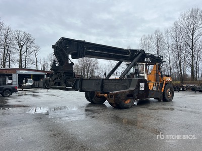 1997 Sisu RSD4531-5TL 45000 kg Reach Stacker Manipuladores de contenedores