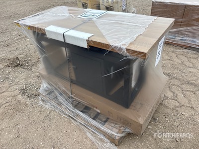 Quantity of (2) 55 in Adjustable Height Propane Fire Pit Table w/ Lid