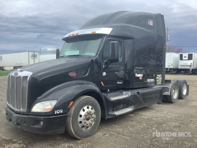 2020 Peterbilt 579 6x4 Tracteur Routier Couchette (Inoperable)