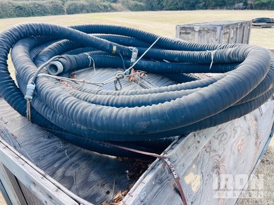 Quantity of (2) 2.5 in x 100 ft Rigid Fuel/Water Suction Hose Divers  (Unused)