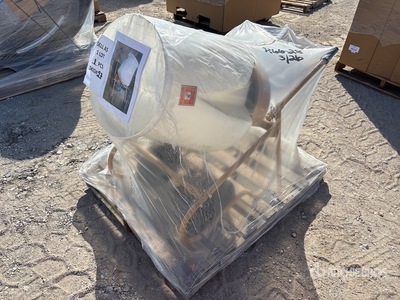 Westward Electric 3.5 cft Wheelbarrow Portable Concrete Mixer