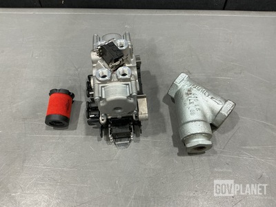 (1) Valve Assembly, (1) Sediment Strainer & Assorted Items