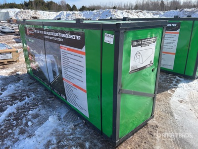 StanForge ST3080E 30 ft x 80 ft Peak Ceiling Edificio de almacenaje (Unused)