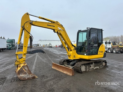 2019 Komatsu PC56-7 Mini Excavator