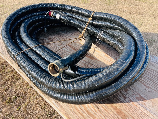 Quantity of (1) 2.5 in x 100 ft Fuel/Water Suction Hose (Unused)