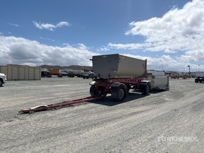 2005 Beall BATC1X1H T/A Turntable Transfer Trailer W/ Truck Dump Body