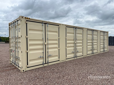 2026 40 Ft High Cube Multi-Door Storage Container (Unused)