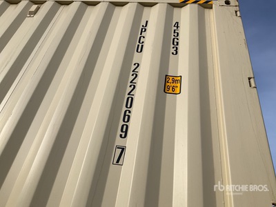 2026 40 Ft High Cube Multi-Door Storage Container (Unused)