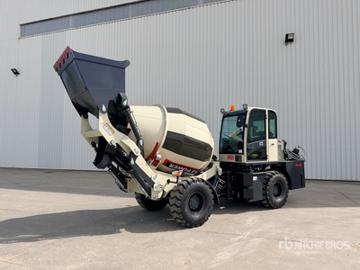 2026 HJ POWER XY-1.8 4x4 1.8 m3 Self Loading Concrete Mixer All Terrain Mixer (Unused)