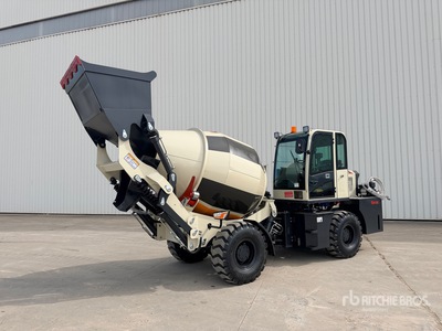 2026 HJ POWER XY-1.8 4x4 1.8 m3 Self Loading Concrete Mixer All Terrain Mixer (Unused)