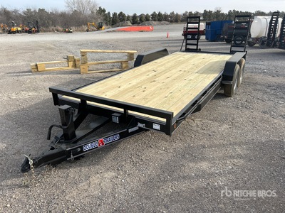 2026 Double A 20 ft T/A Equipment Trailer (Unused)