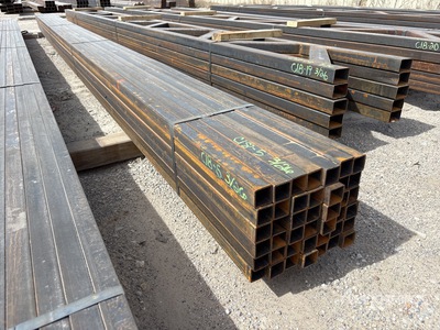Quantity of (42) 1 1/2 in x 1 1/2 in x 20 ft Square Tubing