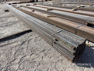 Quantity of (49) 1 1/2 in x 1 1/2 in x 24 ft Square Tubing