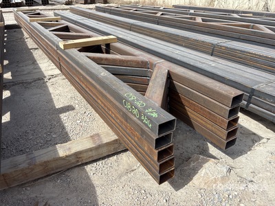 Quantity of (5) 18 in x 20 ft Steel Trusses (Unused)
